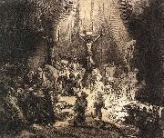 REMBRANDT Harmenszoon van Rijn, The Three Crosses